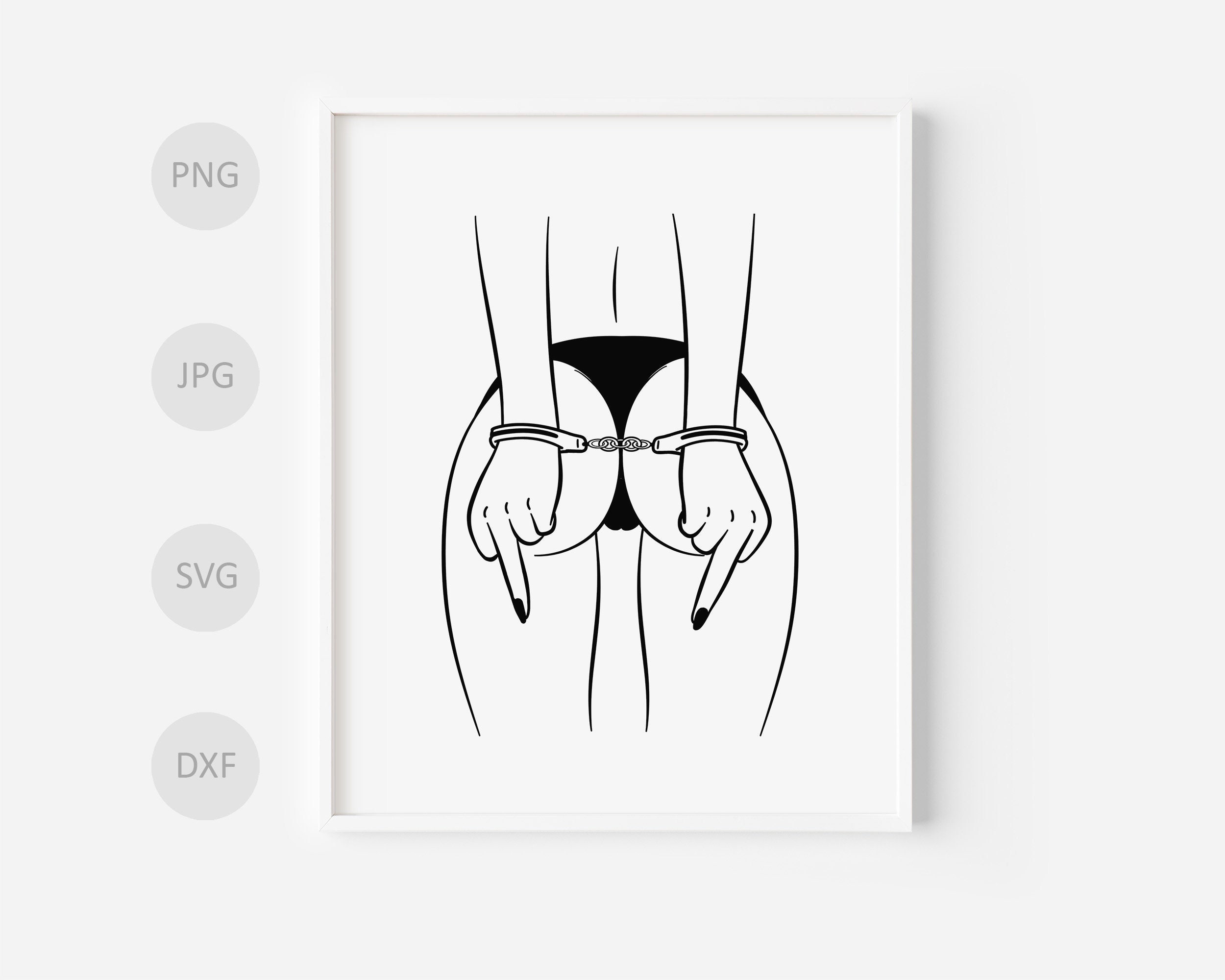 Sex with fingers svg afbeelding