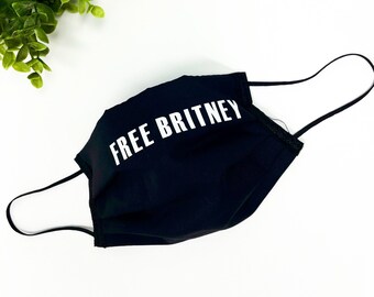 Free Britney mask, Free Britney, Britney Spears Mask, Save Britney