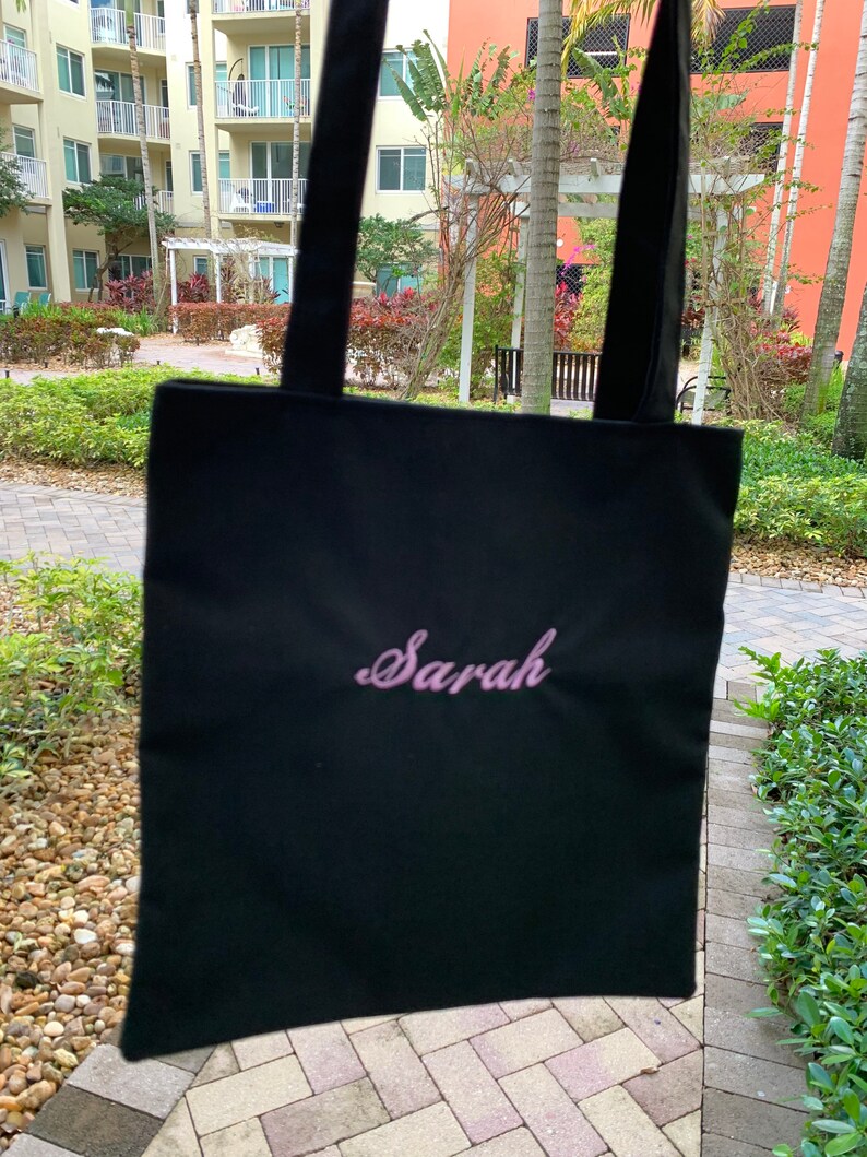 PersonaliEd teacher appreciation gift ECO Friendly Bulk tote bags Embroidery tote bag Custom Canva tote bag Personalized tote bag