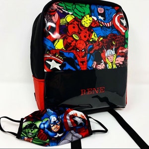 Personalized kids backpack Monogrammed todler backpack Personalized name kids backpack Backpack for boys Gift for boys