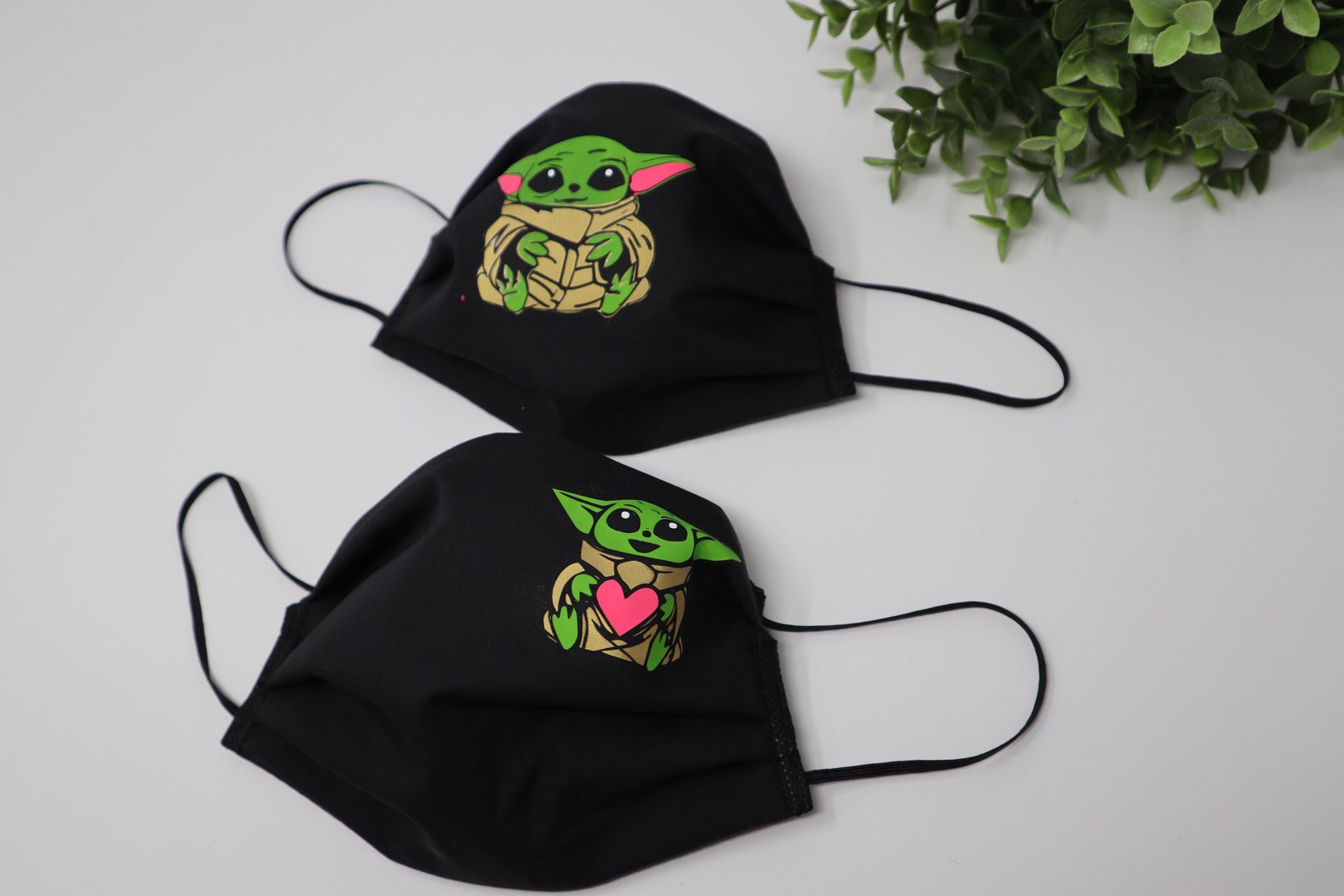 Baby Yoda Face Mask Mandalorian Yoda Mask With Filter Etsy UK