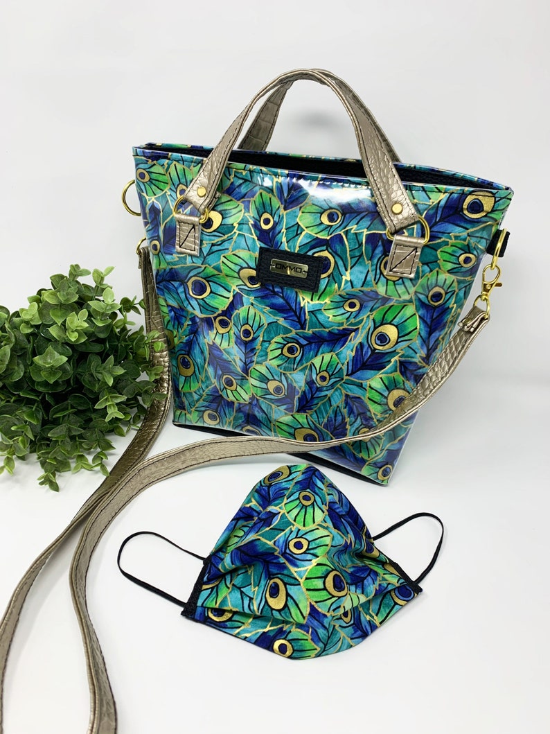Peacock Feathers Womens Tote Bag Canvas Shoulder Bag Crossbody Handbag For Work Shopping Peacock Feathers Womens Tote Bag Canvas Shoulder Bag Crossbody Handbag For Work Shopping