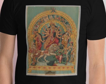 Durga T-Shirt: Hindu Goddess Graphic Tee