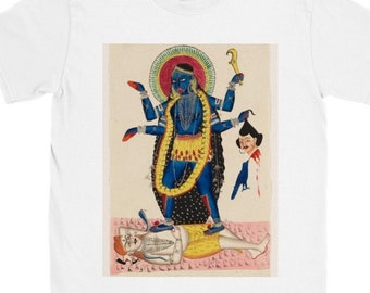 Hindu God Shiva Graphic T-Shirt: Unique Indian Art