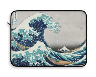 ノートPCケース WIND AND SEA / Laptop Sleeve 13inch The Great Wave Laptop Sleeve, Laptop Case, Japanese Device Sleeve