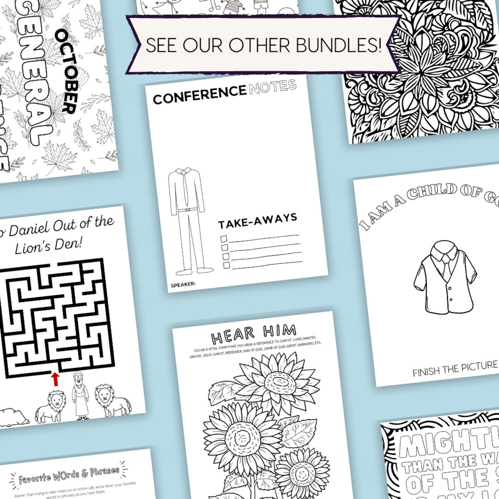 General Conference Journal Printable! Use This General Conference ...