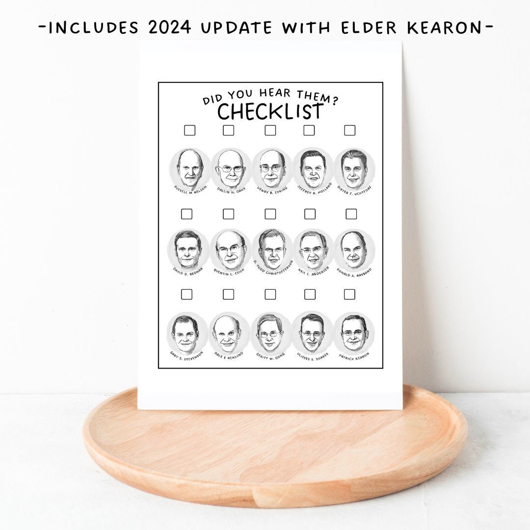 GENERAL CONFERENCE Packet: LDS General Conference for Kids! Use as a ...