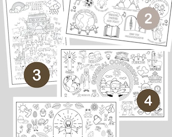 Pósters para colorear de la Conferencia General SUD: Paquete de actividades (Descarga digital)