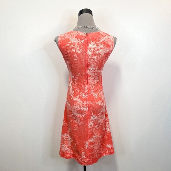 Coral Tie Dye Dress - image 4