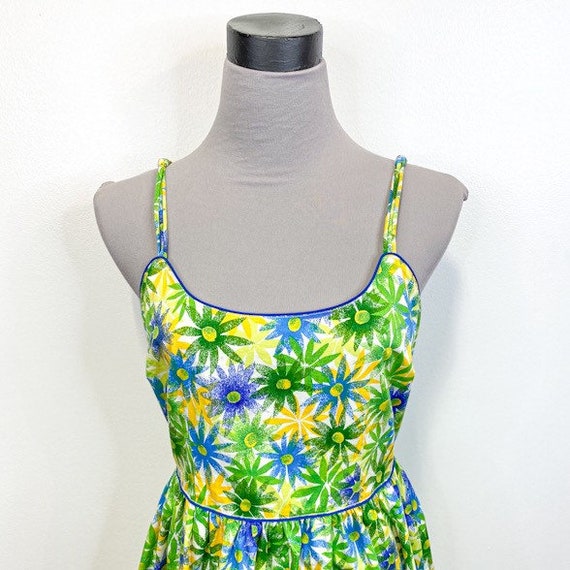 Retro Flower Dress - image 2