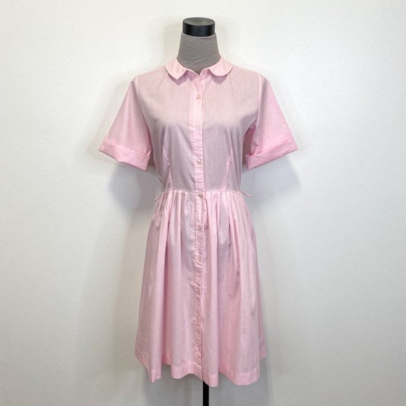 Pink Shirt Dress Gem