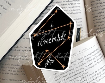 I remember you | The Invisible Life of Addie LaRue | VE Schwab Sticker