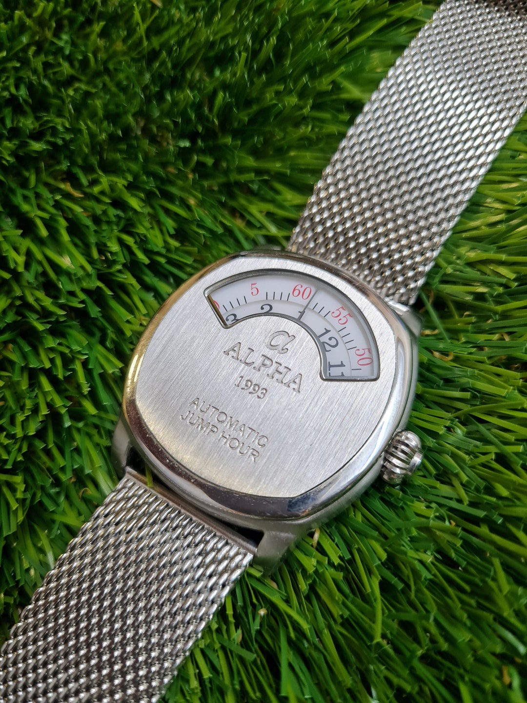 Stauer 1930 Dashtronic Jump Hour Automatic Wrist Watch