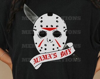 Jason Voorhees Mamas Boy Tattoo T-Shirt | Halloween Horror Nights Inspired