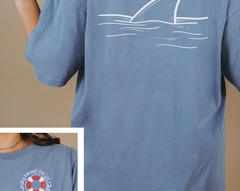 Amity Island Swim Club Shirt | Jaws Tshirt | Universal Orlando Tee | Retro Shark Lovers Shirt