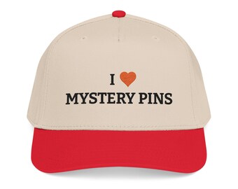 I Love Mystery Pins Snapback Hat | Pin Trading Hat