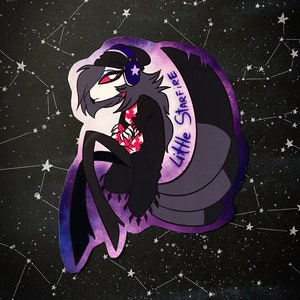 photo Stolitz Helluva Boss Fanart blitzo x stolas aufkleber aufkleber
