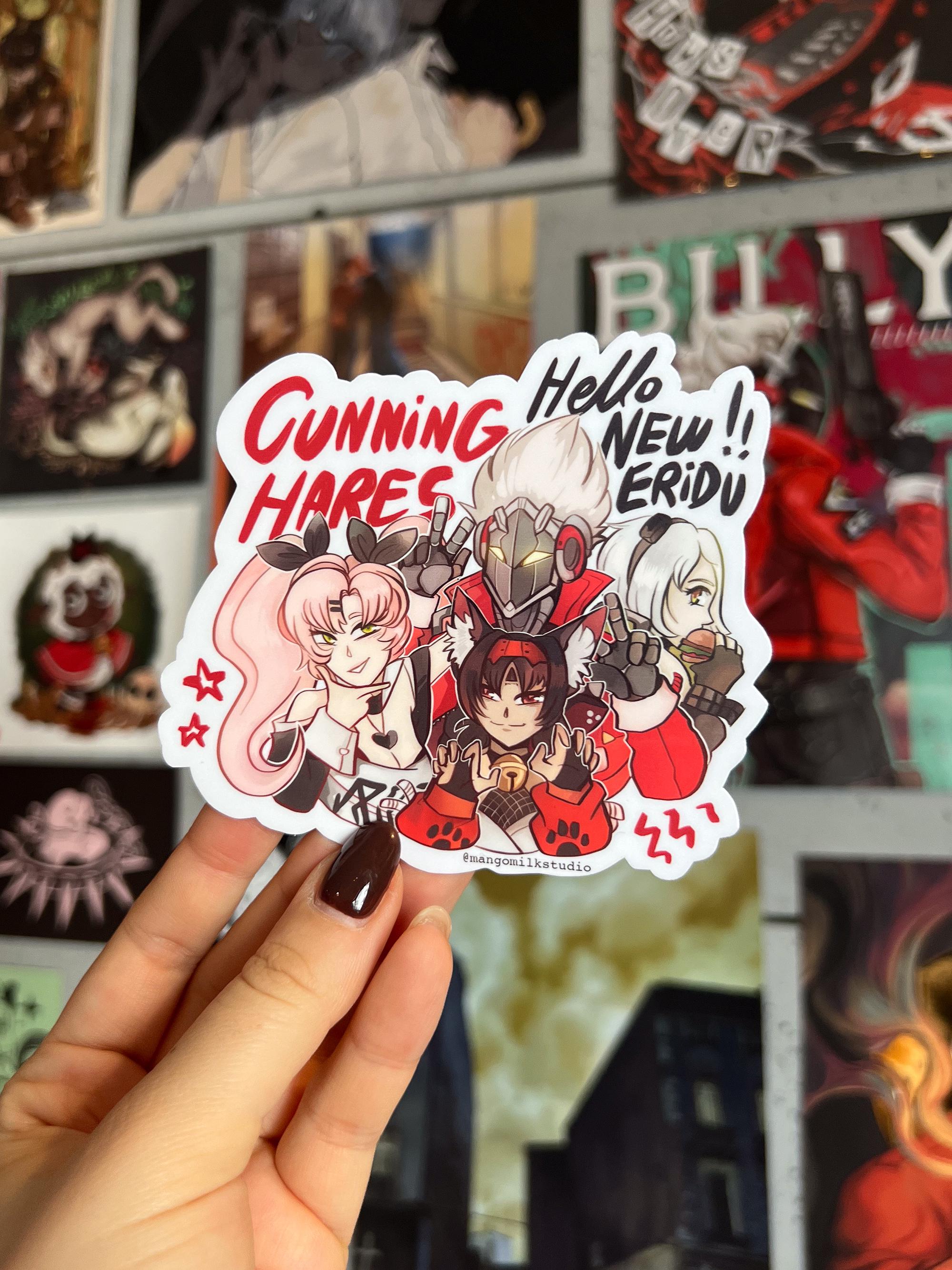 Zenless Zone Zero Vinyl Sticker - Cunning Hares - Etsy