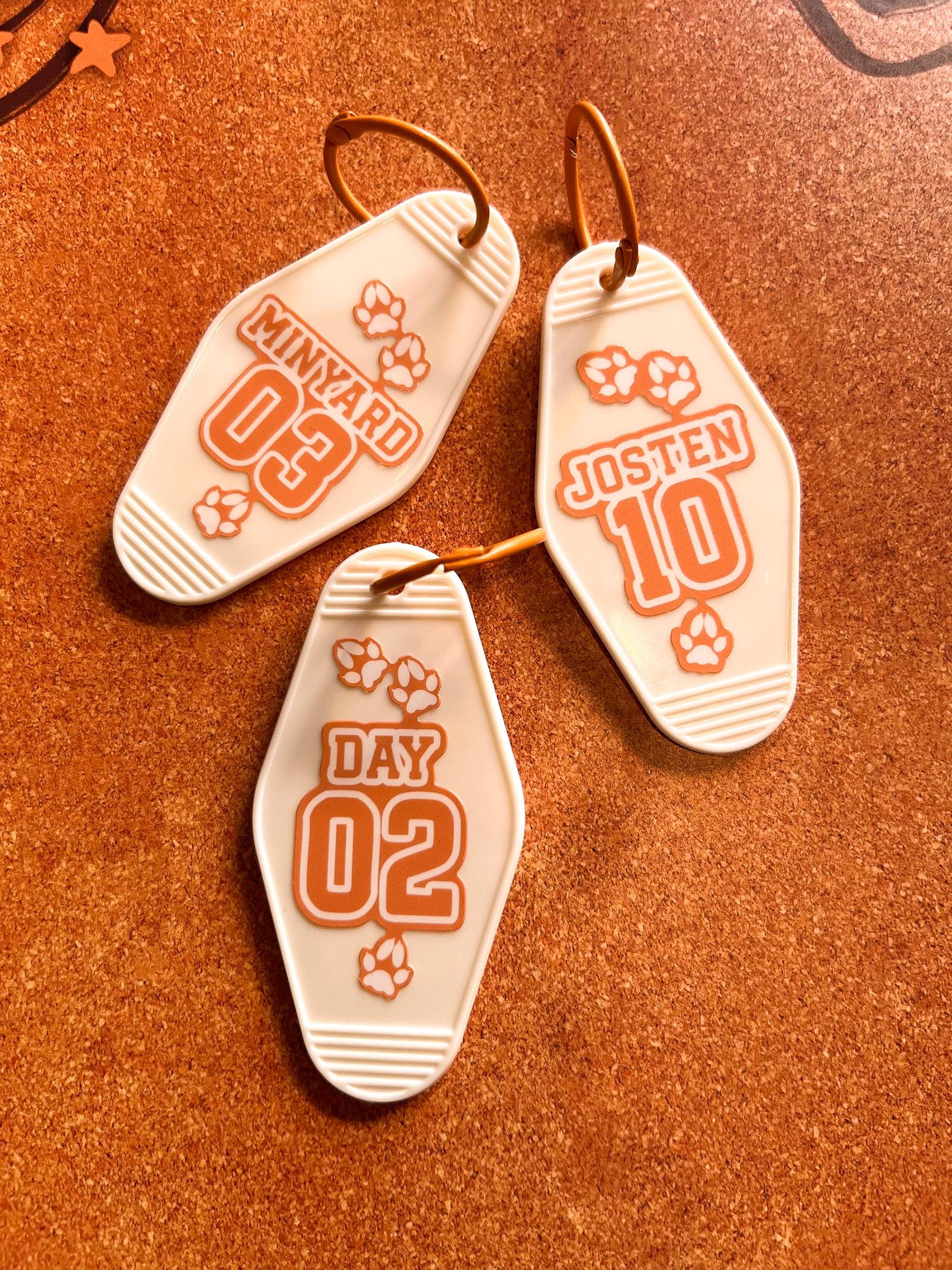 Neil Josten - Andrew Minyard - Kevin Day - Key Tags Keychains