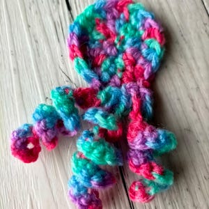 Sensory Fiddle Mat Twiddle Cuff Crochet Pattern Charity Project | Instant PDF Download Designed for Dementia Brain Injury Autism Tummy Time image 10