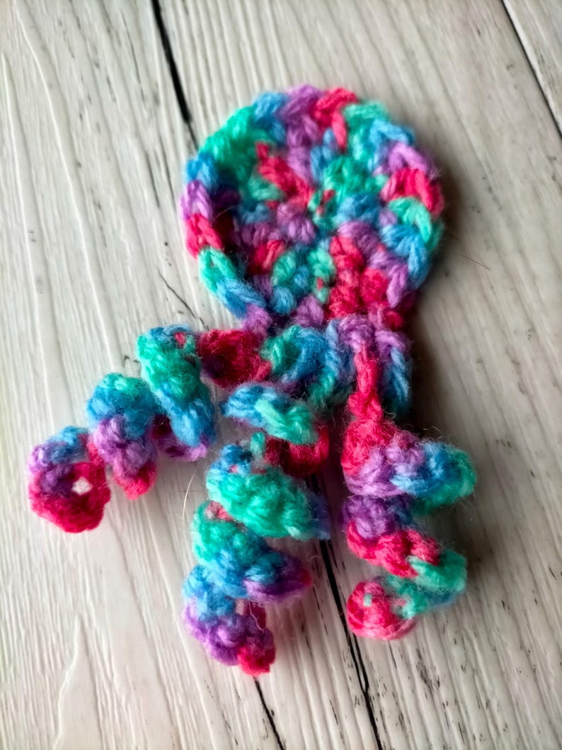Sensory Fiddle Mat Twiddle Cuff Crochet Pattern Charity Project | Instant PDF Download Designed for Dementia Brain Injury Autism Tummy Time image 10
