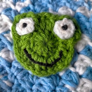 Sensory Fiddle Mat Twiddle Cuff Crochet Pattern Charity Project | Instant PDF Download Designed for Dementia Brain Injury Autism Tummy Time image 8