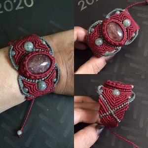 Micro macramé bracelet