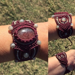 Micro macramé bracelet