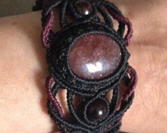 Pulsera micro macramé
