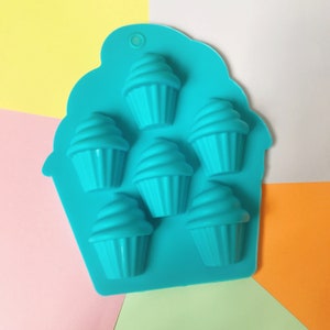 Mini Ice cream Silicone Mold - 6 cavities - Ice cream soap mold silicone molds plaster mold Ice mold chocolate mold
