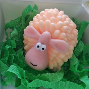 3D Sheep Silicone Mold- 1 cavities - Sheep mold silicone molds plaster mold Ice mold chocolate mold ice cream candle mold sheep candle mold