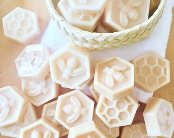 Bee Honeycomb Silicone Soap Mold – 19 Cavity Plaster Mold