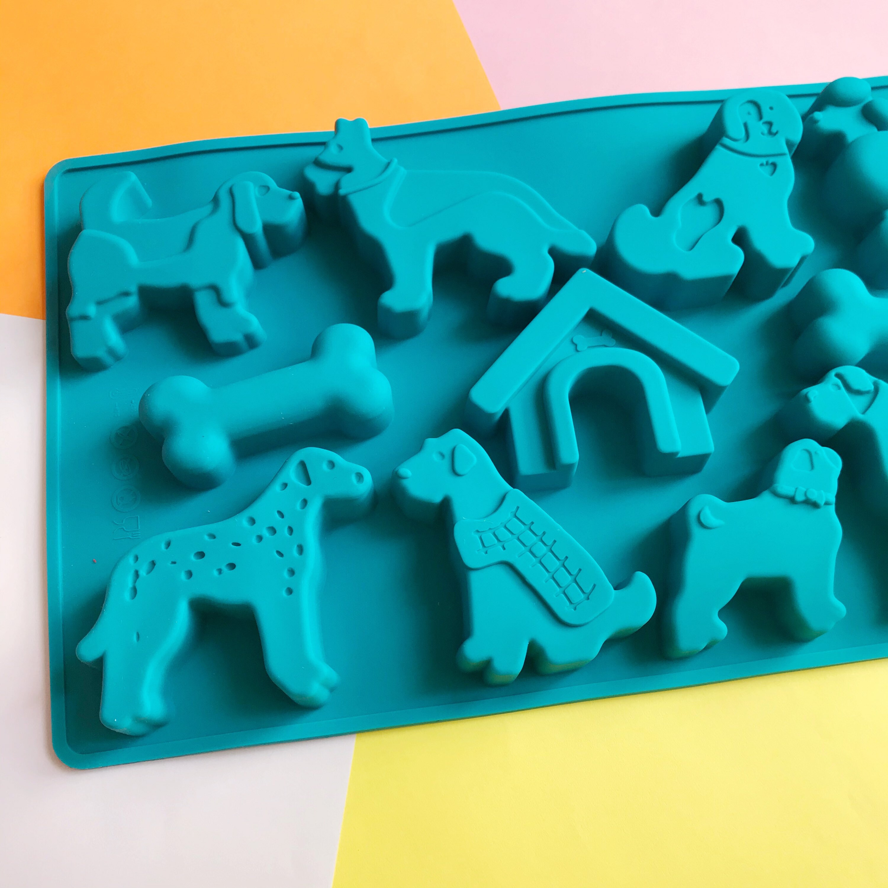 Dog Pet Silicone Soap Mold 11 cavities pet soap mold dog Etsy