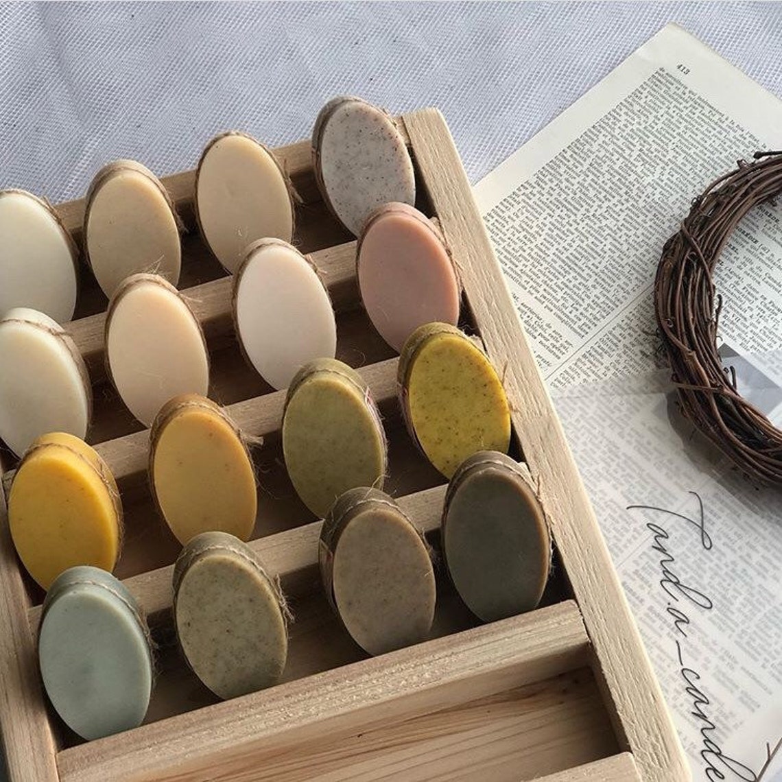 Small Oval Silicone Soap Mold 16 cavities Oval soap mold Etsy