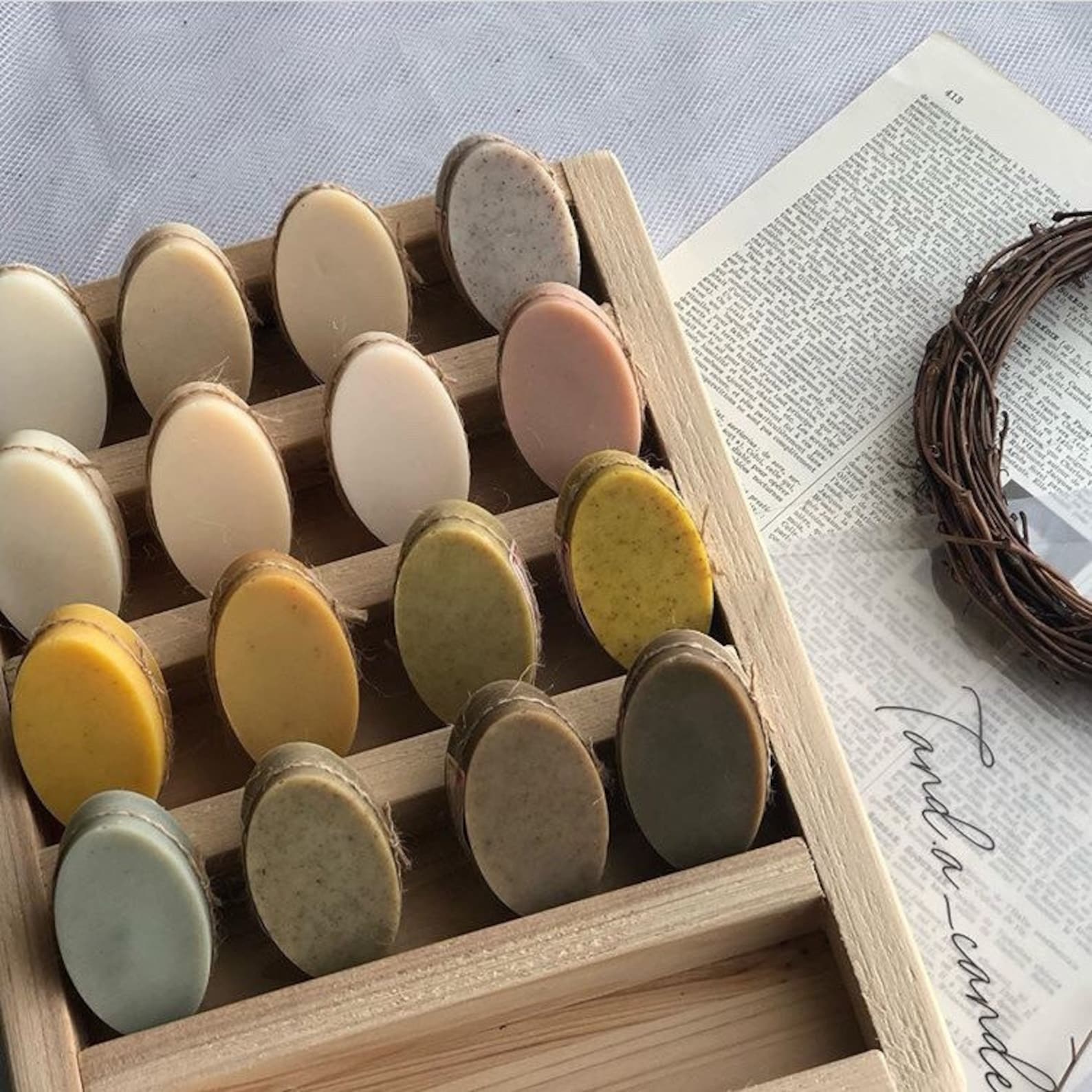 Small Oval Silicone Soap Mold 16 cavities Oval soap mold Etsy