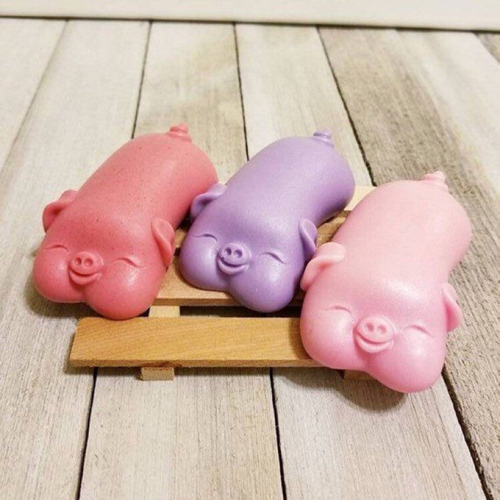3D Small Pig Silicone Mold 1 Cavities Piggy Soap Mold Etsy