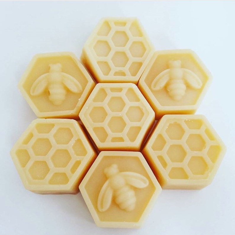 Bee Silicone Soap Mold 19 Cavities Etsy