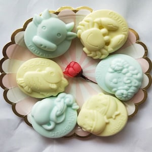 Set of The Constellations Silicone Soap Mold - 12 cavities - constellations silicone molds plaster mold Ice mold chocolate mold