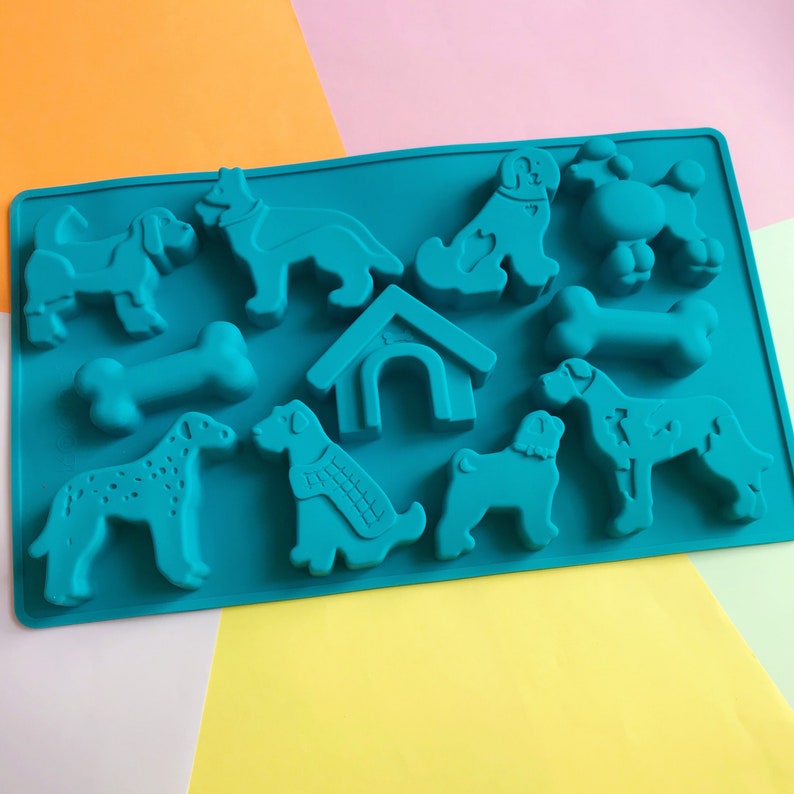 Dog Pet Silicone Soap Mold 11 Cavities Pet Soap Mold Dog Etsy