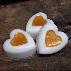 Hearts Silicone Soap Mold - 8 cavities - Hearts soap mold silicone molds plaster mold Ice mold silicone mold chocolate mold