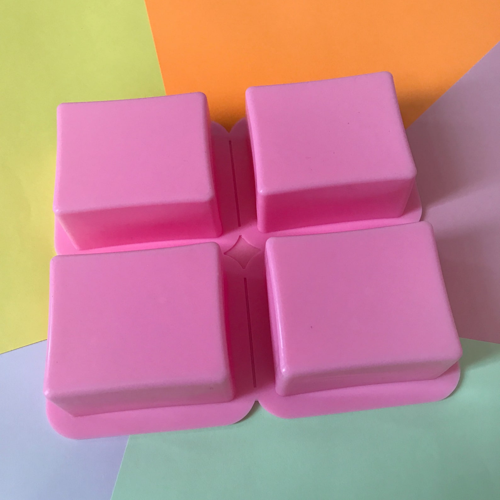 72 Savon De Marseille Silicone Soap Mold 4 Cavities Etsy