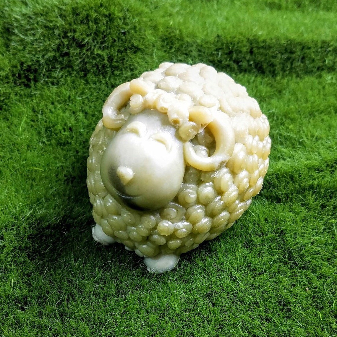 3D Curly Sheep Silicone Mold 1 Cavities Sheep Mold Silicone Etsy