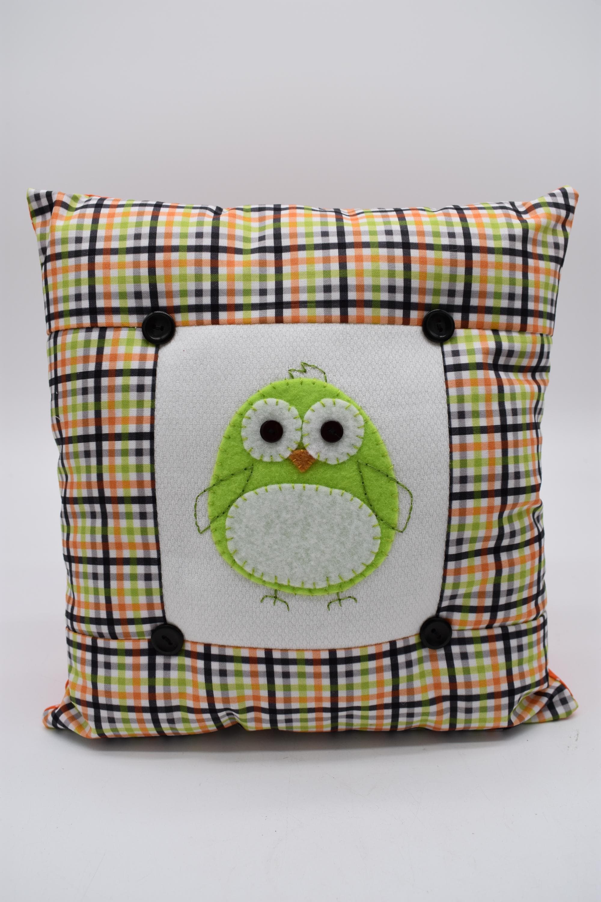 Handmade Halloween Owl Pillow Decorative