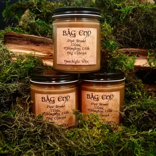 Bag End 9 Oz Soy Candle Container Candle Wax Melts Etsy