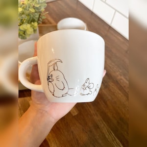 Totoro And Umbrella Mug - Ghibli Merch Store - Official Studio Ghibli  Merchandise