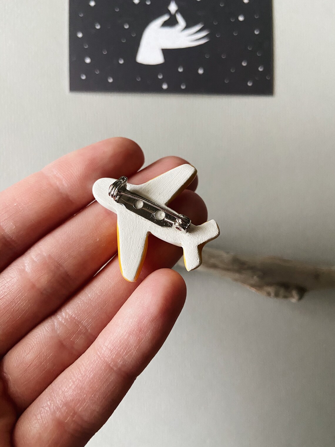 Plane Pin Airplane Gifts Plane Gifts Ceramic Pin Etsy