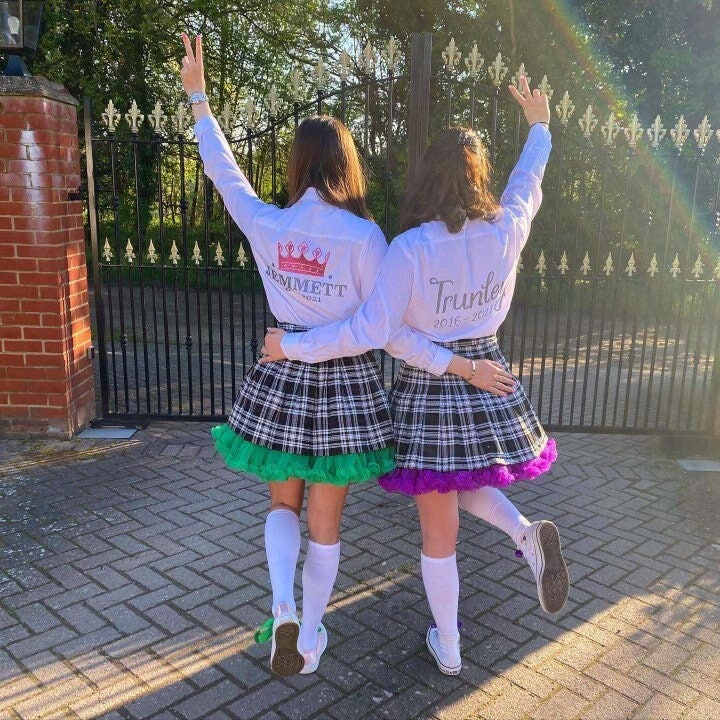 SCHOOL LEAVERS Day Personalised Tops DIY Iron on Decals 12 Etsy UK