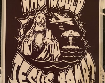 Who Would Jesus Bomb? Sticker