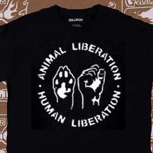 Animal Liberation/human Liberation T-shirt - Etsy