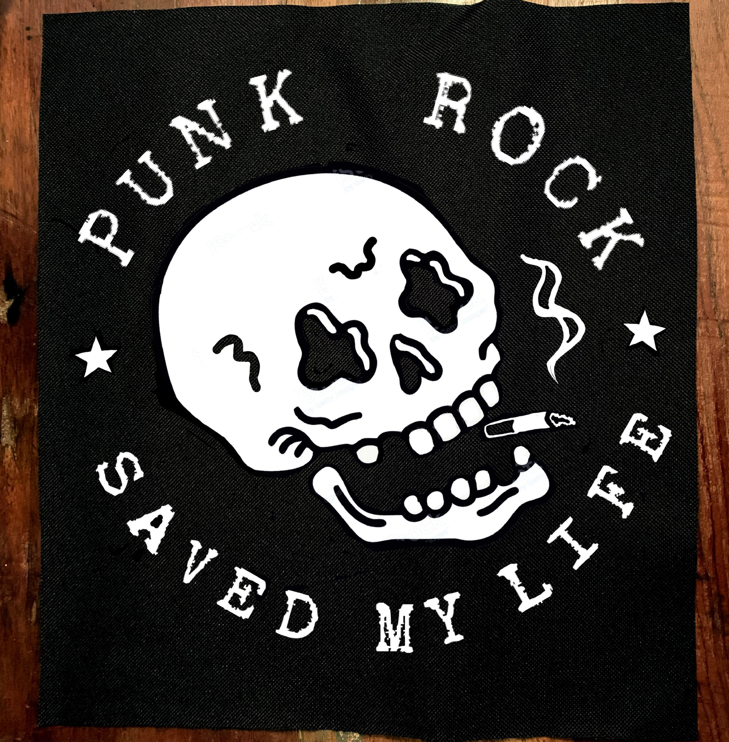 Patch frame Punk DIY Black Being Different 